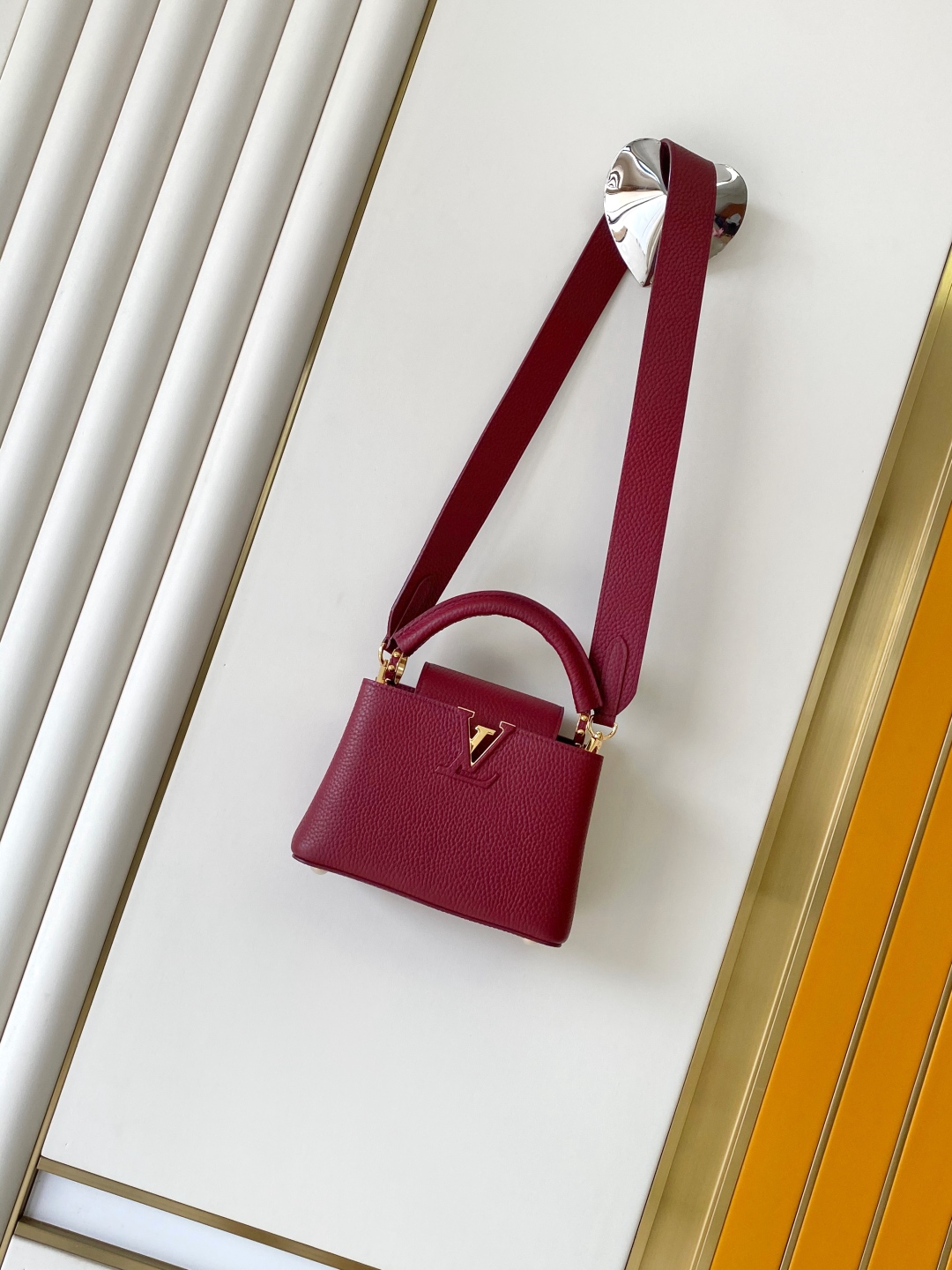 LV 루이비통 Capucines 미니 핸드백 숄더백 가방