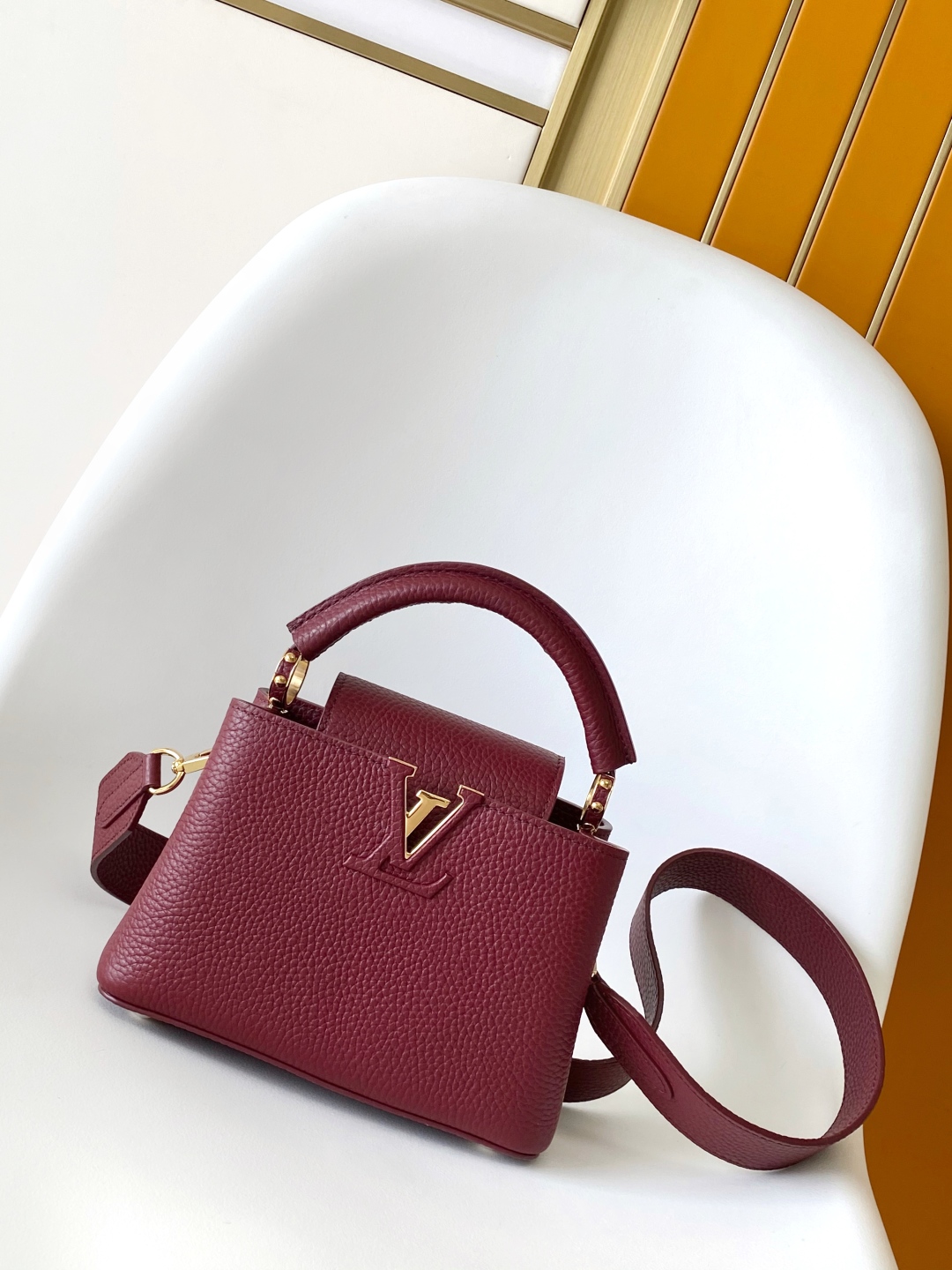 LV 루이비통 Capucines 미니 핸드백 숄더백 가방