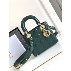 Lady Dior CD 디올 레이디 핸드백 가방 – 딥그린