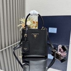 PRADA 프라다 1BA217 미니 사피아노 버킷백 가방