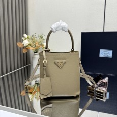 PRADA 프라다 1BA217 미니 사피아노 버킷백 가방