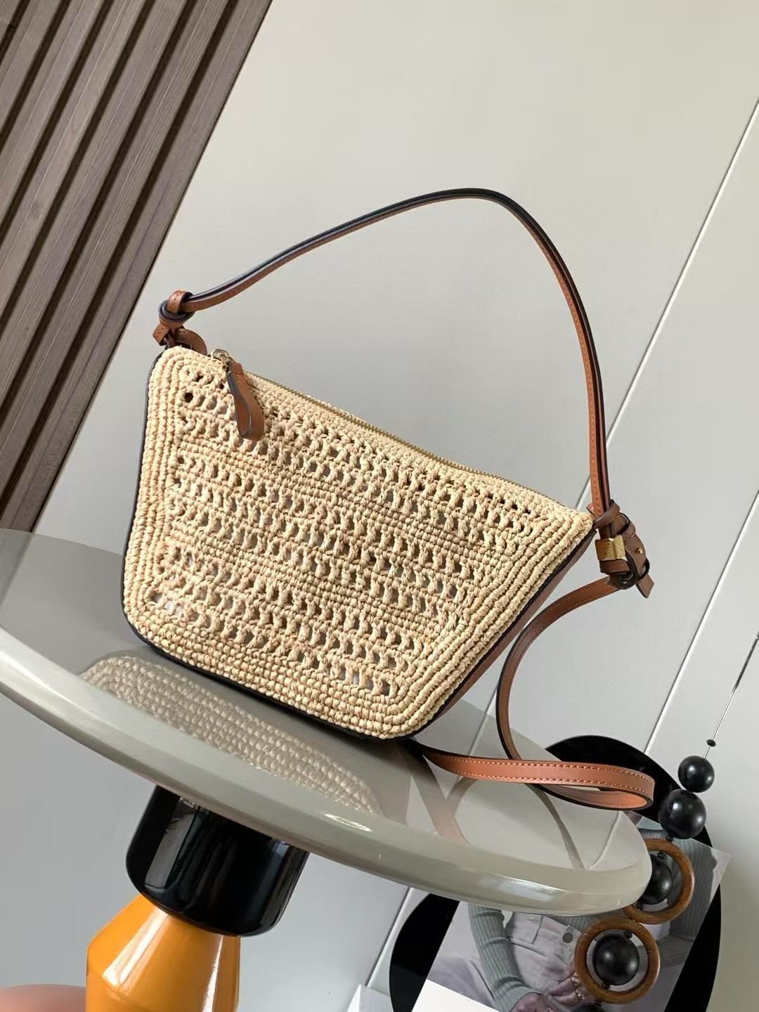 Loewe 로에베 해먹 호보백 라피아 숄더백 가방