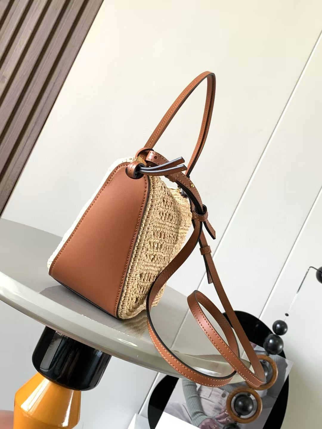 Loewe 로에베 해먹 호보백 라피아 숄더백 가방