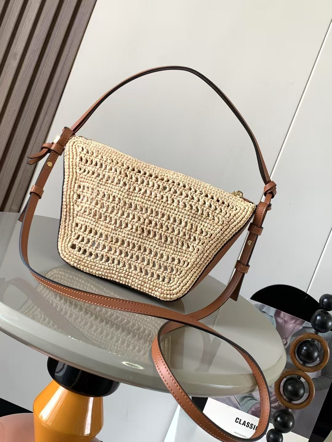 Loewe 로에베 해먹 호보백 라피아 숄더백 가방