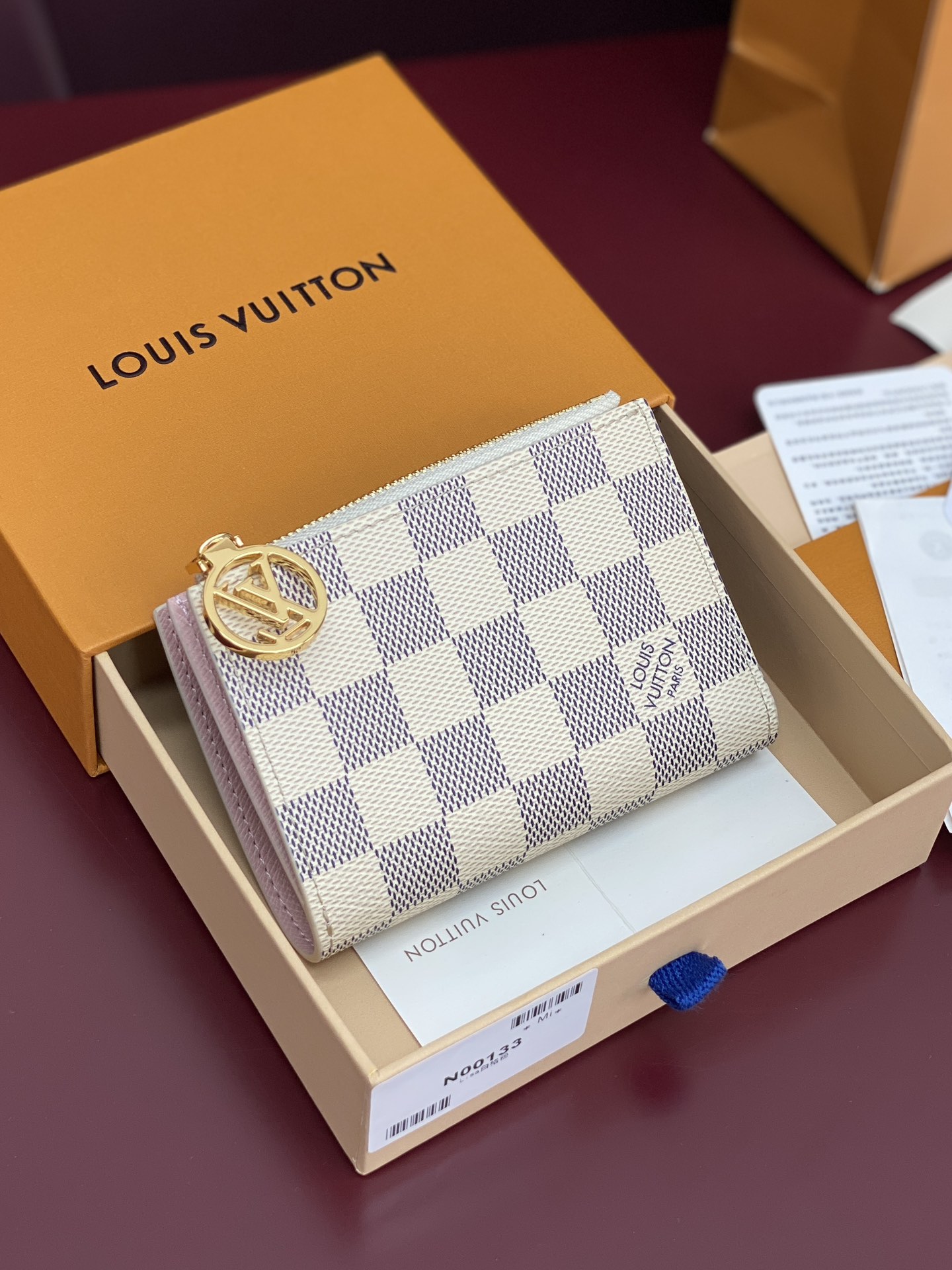 LV 루이비통 반지갑 다미에 지갑