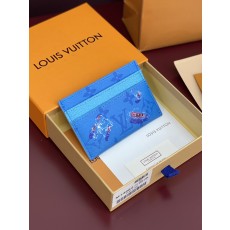 LV 루이비통 M14862 Double 더블 카드지갑 – 스윔 블루 지갑