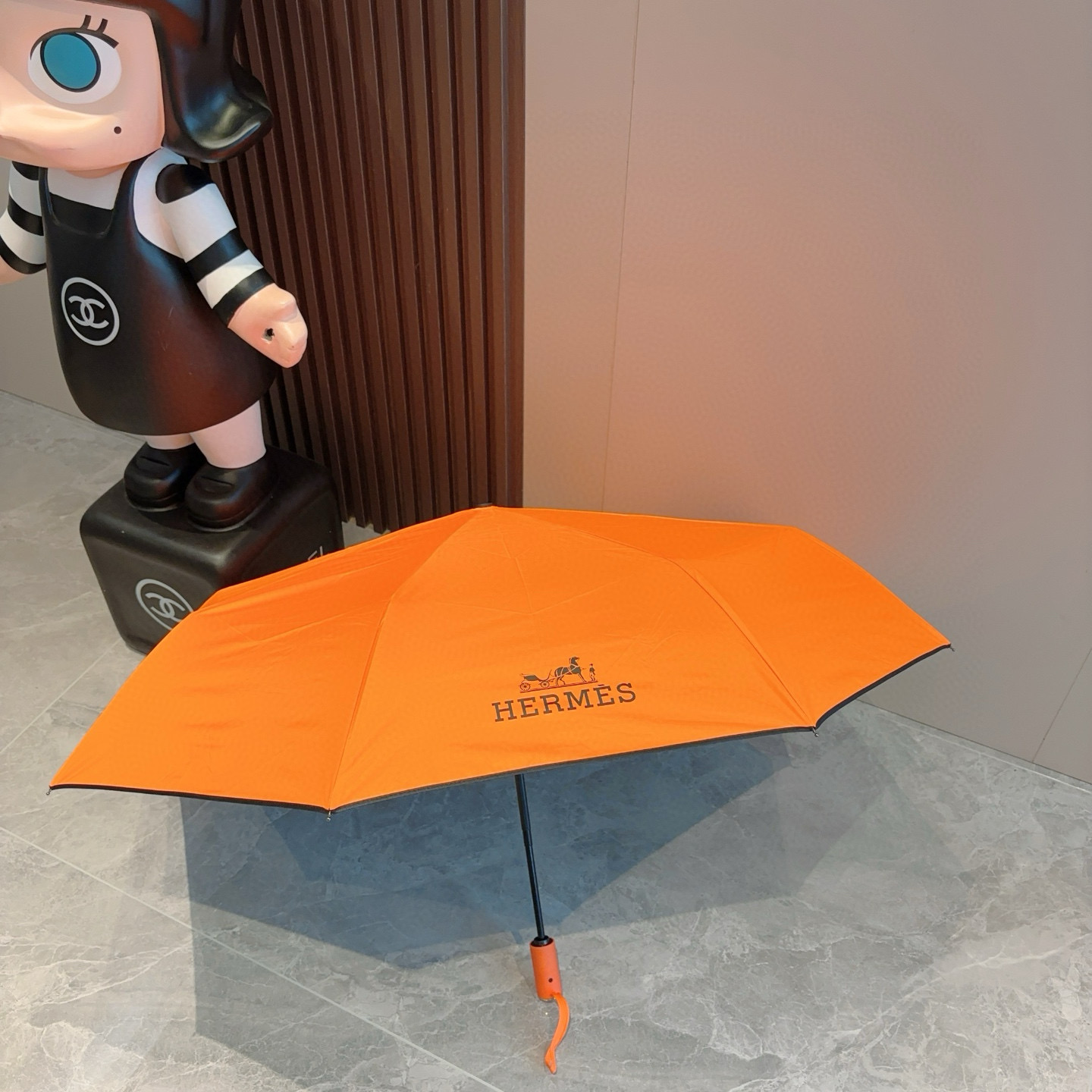 Hermes 에르메스 3단 자동 프리미엄 양산/우산