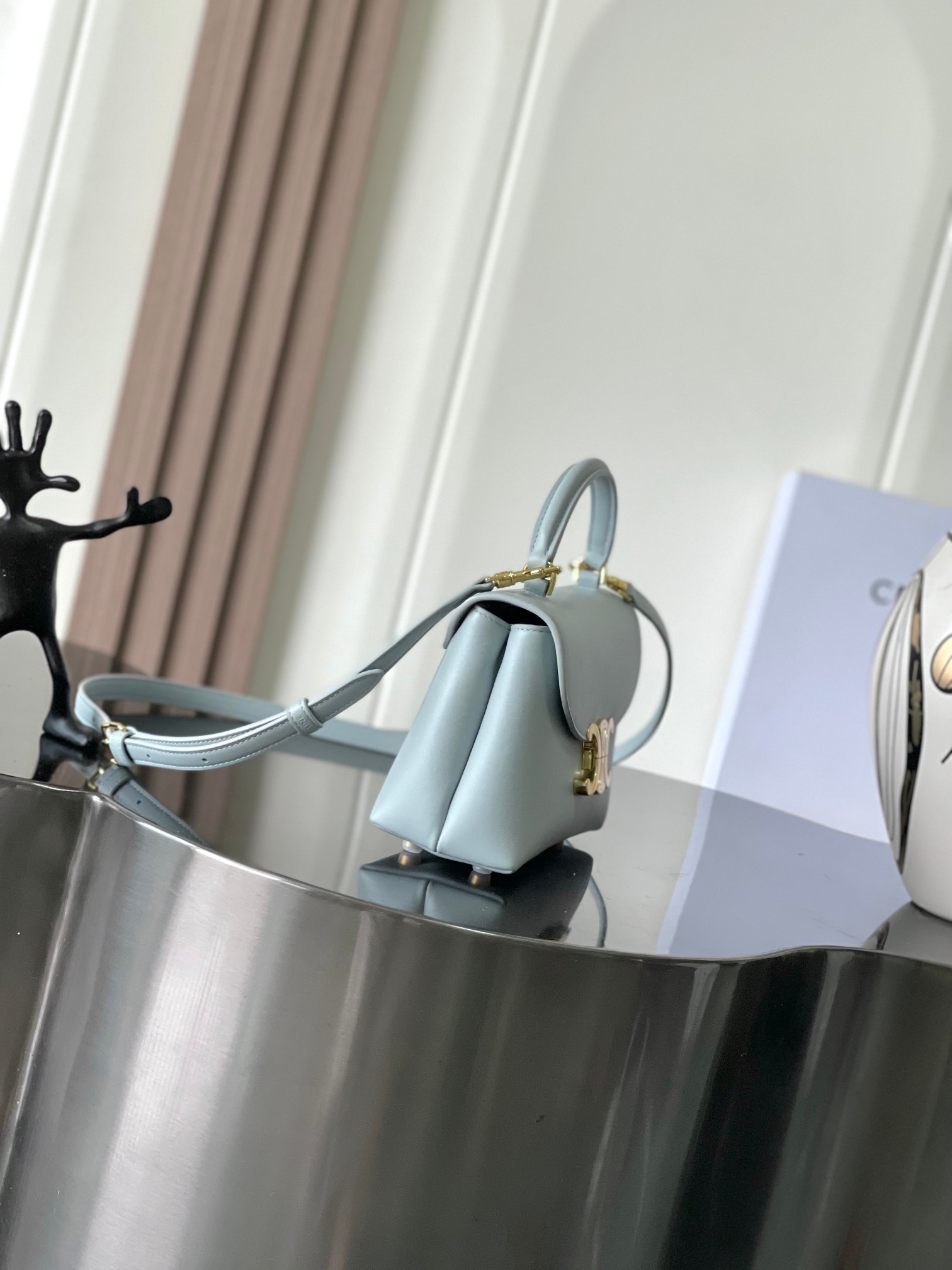 CELINE 셀린느 TEEN NINO 스몰 소가죽 핸드백 가방