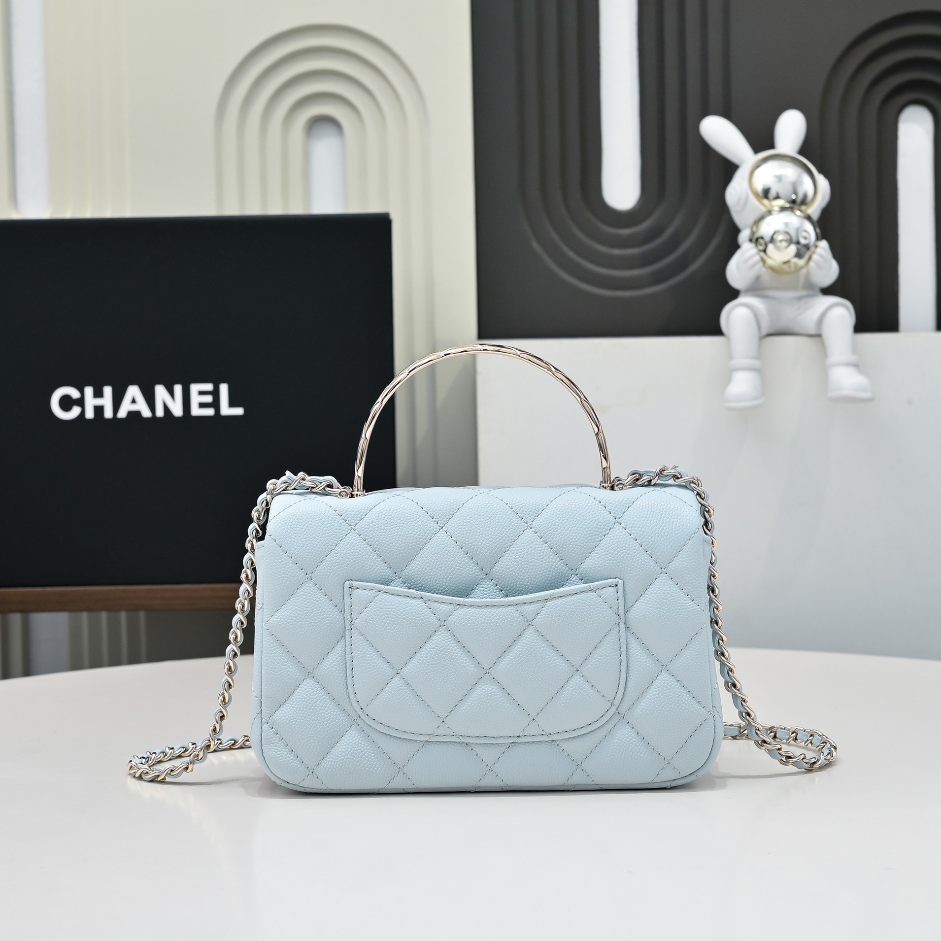 CHANEL 샤넬 Coco Crush handle 핸드백 가방 스몰