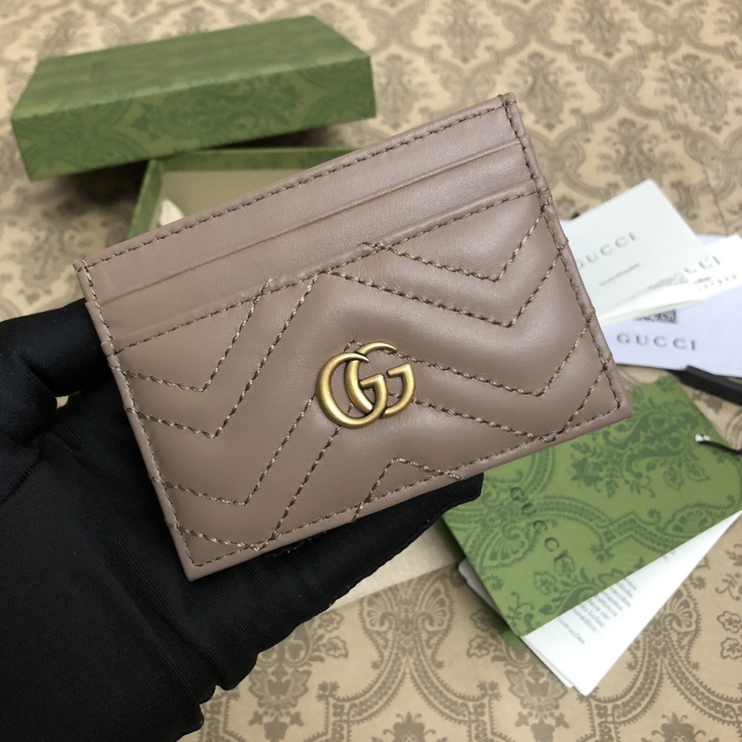 GUCCI 구찌 GG 마몬트 미니 카드 지갑