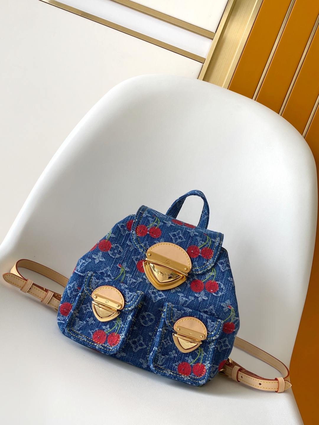 LV × 무라카미 다카시 Venice 루이비통 체리 백팩 (M13679)