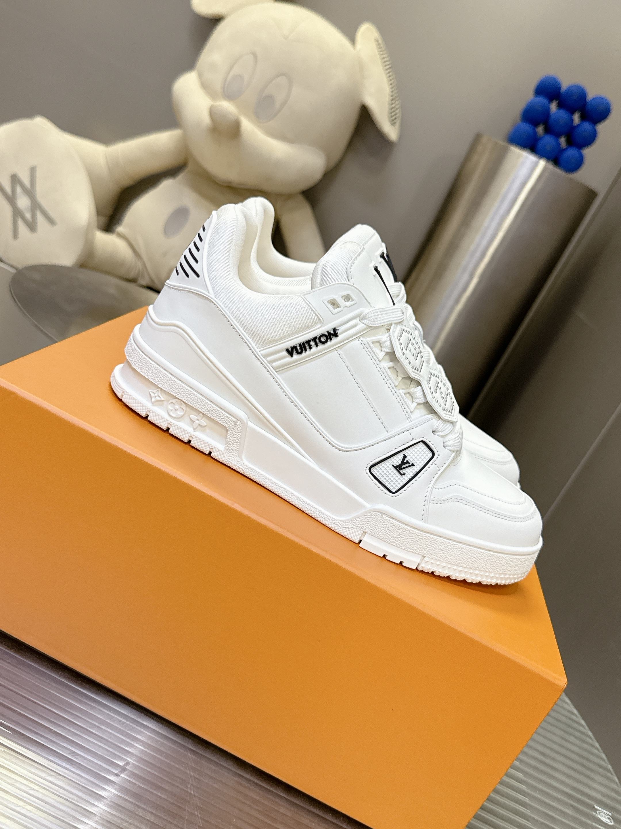 LV Trainer 루이비통 로우탑 커플 스니커즈 신발