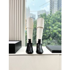 CHANEL 샤넬 로고 라이더 롱 부츠 신발