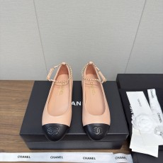 CHANEL 샤넬 체인 플랫 슈즈 구두 신발