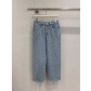 Gucci 구찌 프리폴 GG 자카드 데님 팬츠 청바지 의류