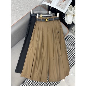 Celine 셀린느 플리츠 와이드 팬츠 바지 의류