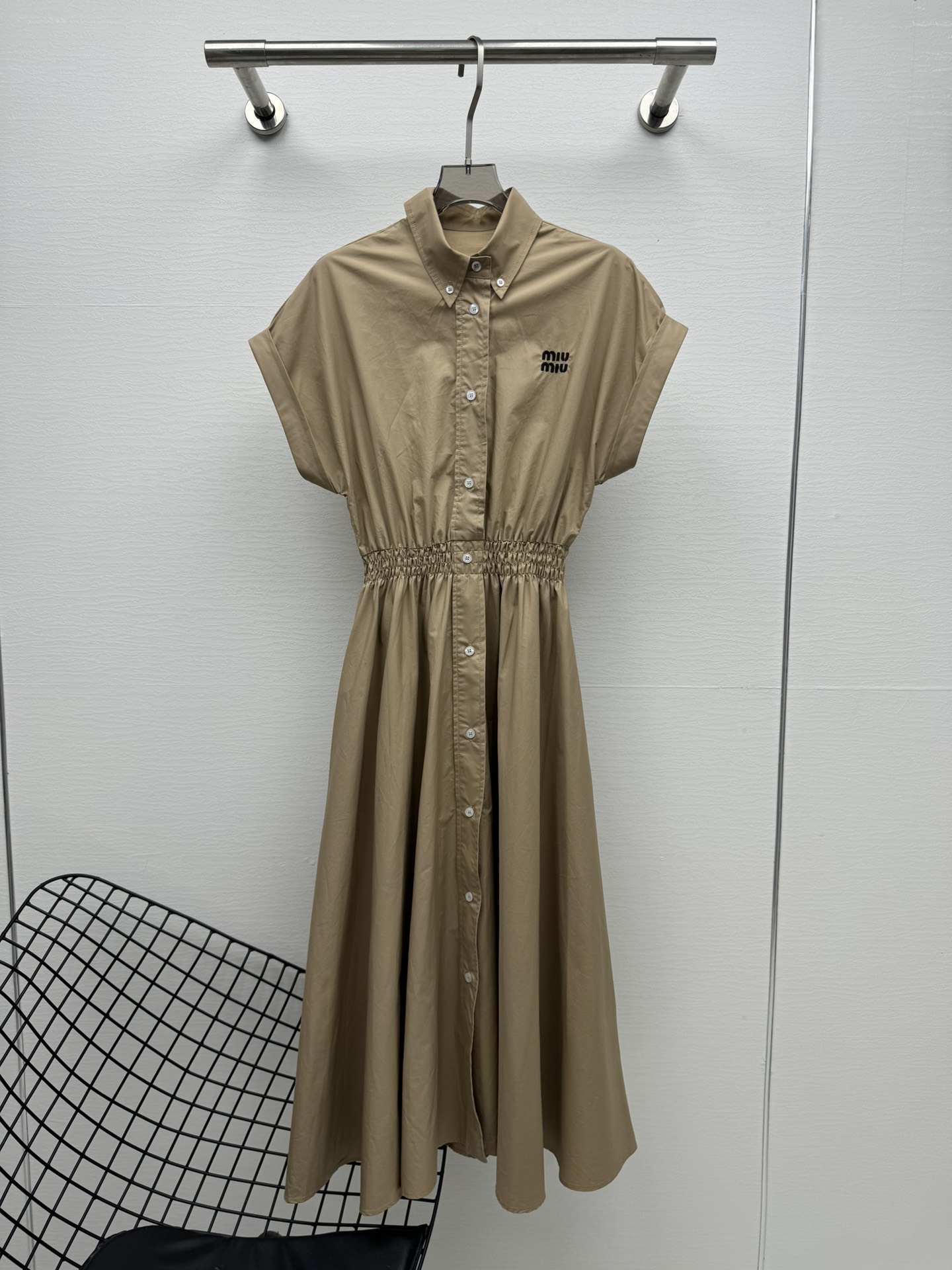 miumiu 미우미우 카라 버튼업 원피스 의류