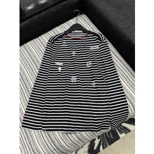 Chrome Hearts CH 크롬하츠 스트라이프 긴팔 롱슬리브 상의 의류