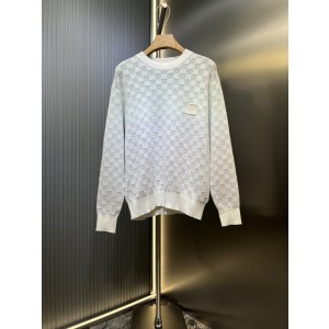 LV 루이비통 체커보드 그라데이션 자카드 긴팔 니트 의류