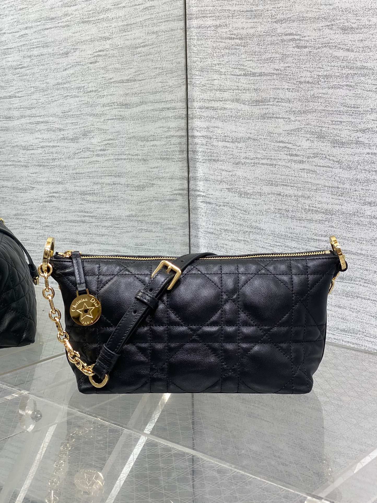 Dior CD 디올 Hobo Star 체인 숄더백 가방