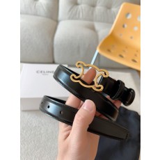 CELINE 셀린느 TRIOMPHE 카이사르 레더 여성 벨트