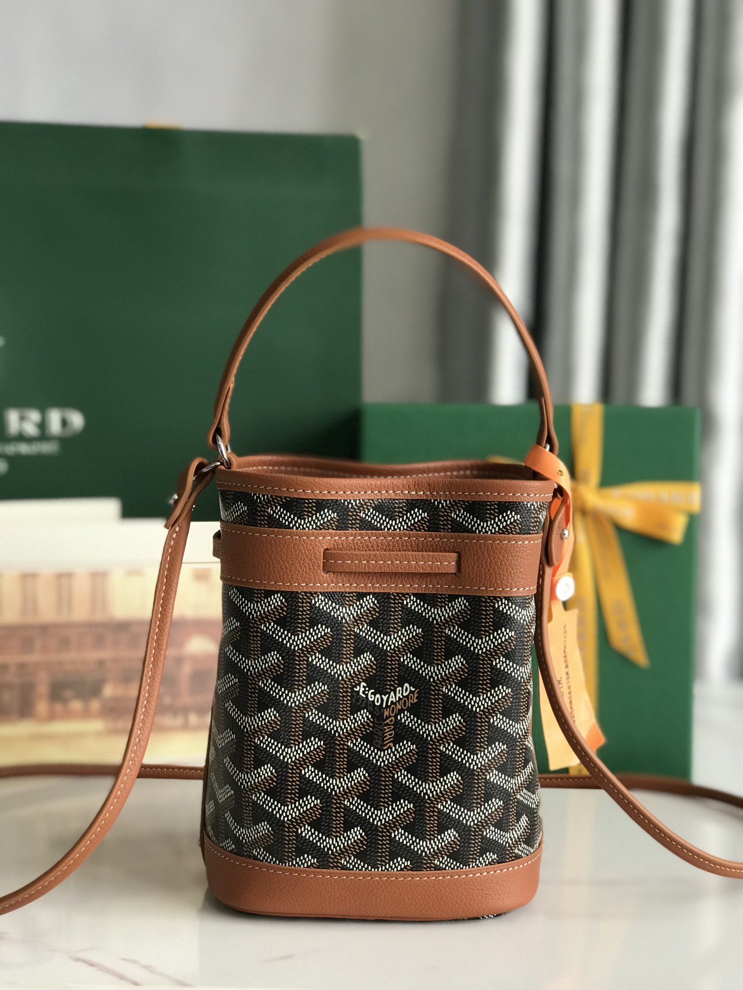 Goyard 고야드 PETIT FLOT MINI PM 미니 버킷백 가방