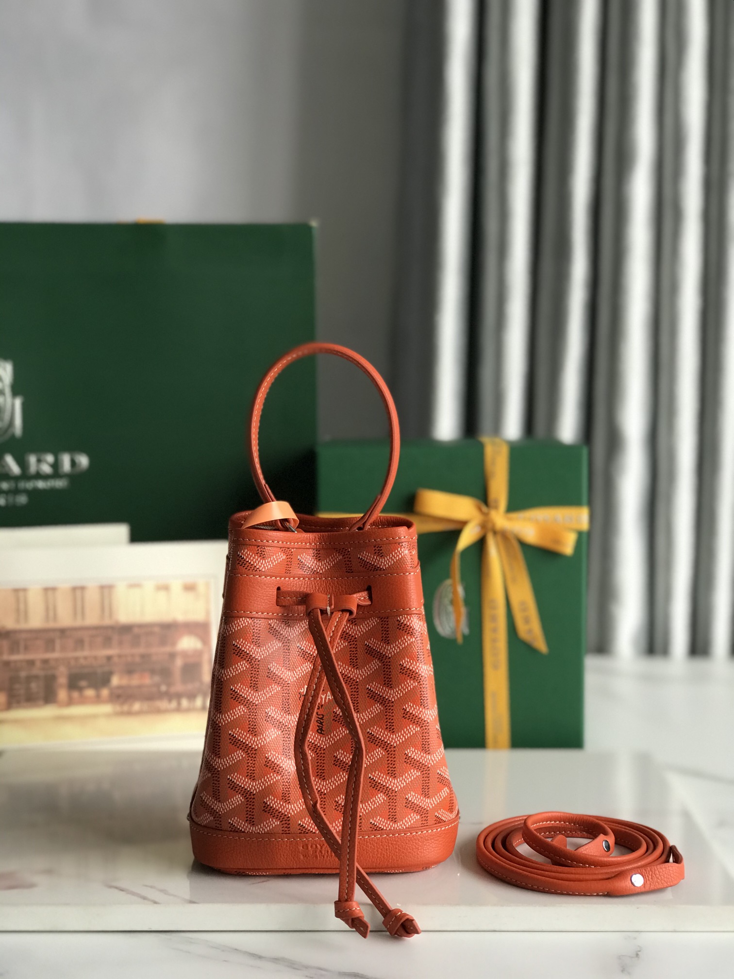 Goyard 고야드 PETIT FLOT MINI PM 미니 버킷백 가방