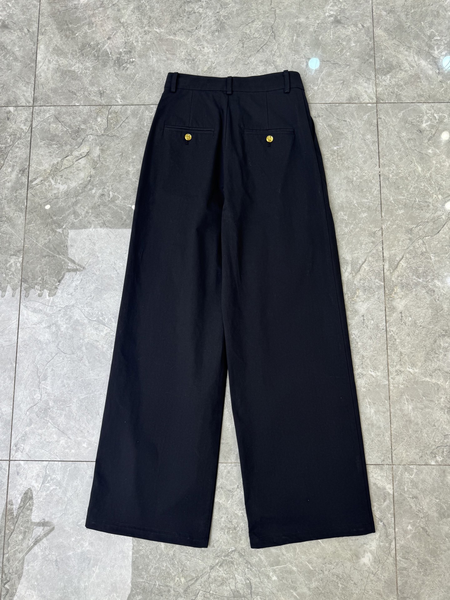 Celine 셀린느 하이웨이스트 코튼 스트레이트 팬츠 바지 의류