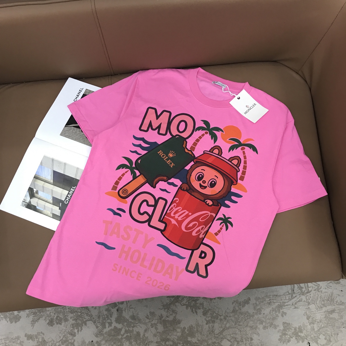 Moncler 몽클레어 캐릭터 프린팅 반팔 티셔츠 의류