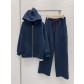 miumiu 미우미우 후드집업 자켓 + 팬츠 바지 세트업 (투피스) 의류