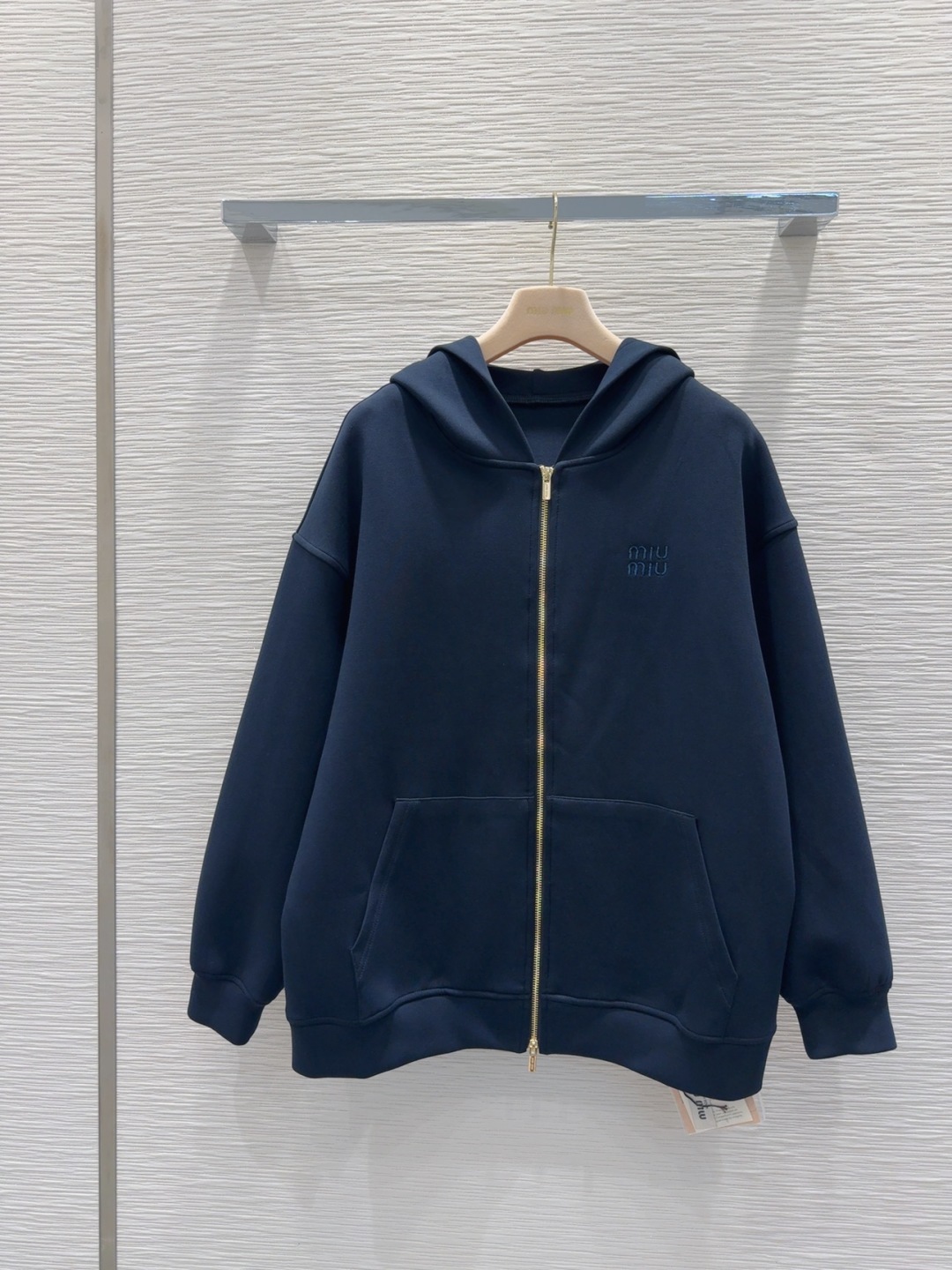 miumiu 미우미우 후드집업 자켓 + 팬츠 바지 세트업 (투피스) 의류