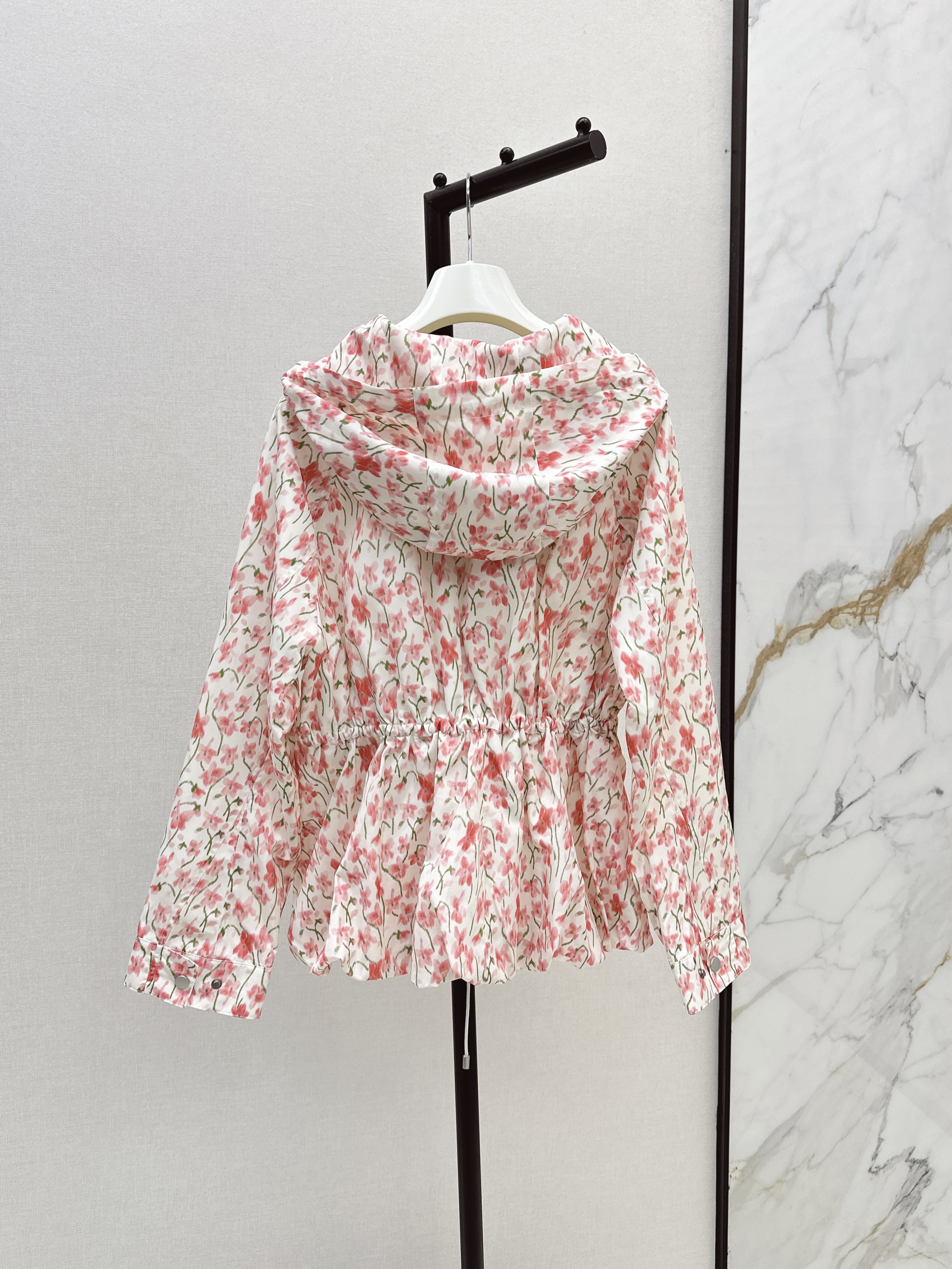 Loewe 로에베 플라워 프린트 후드 자켓 의류