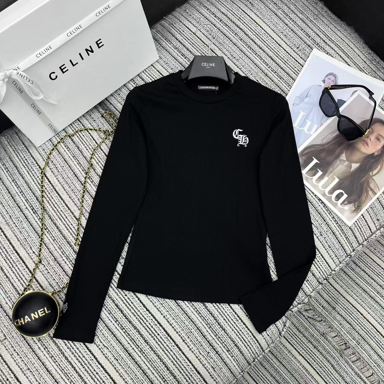 Chrome Hearts CH 크롬하츠 긴팔 티셔츠 의류