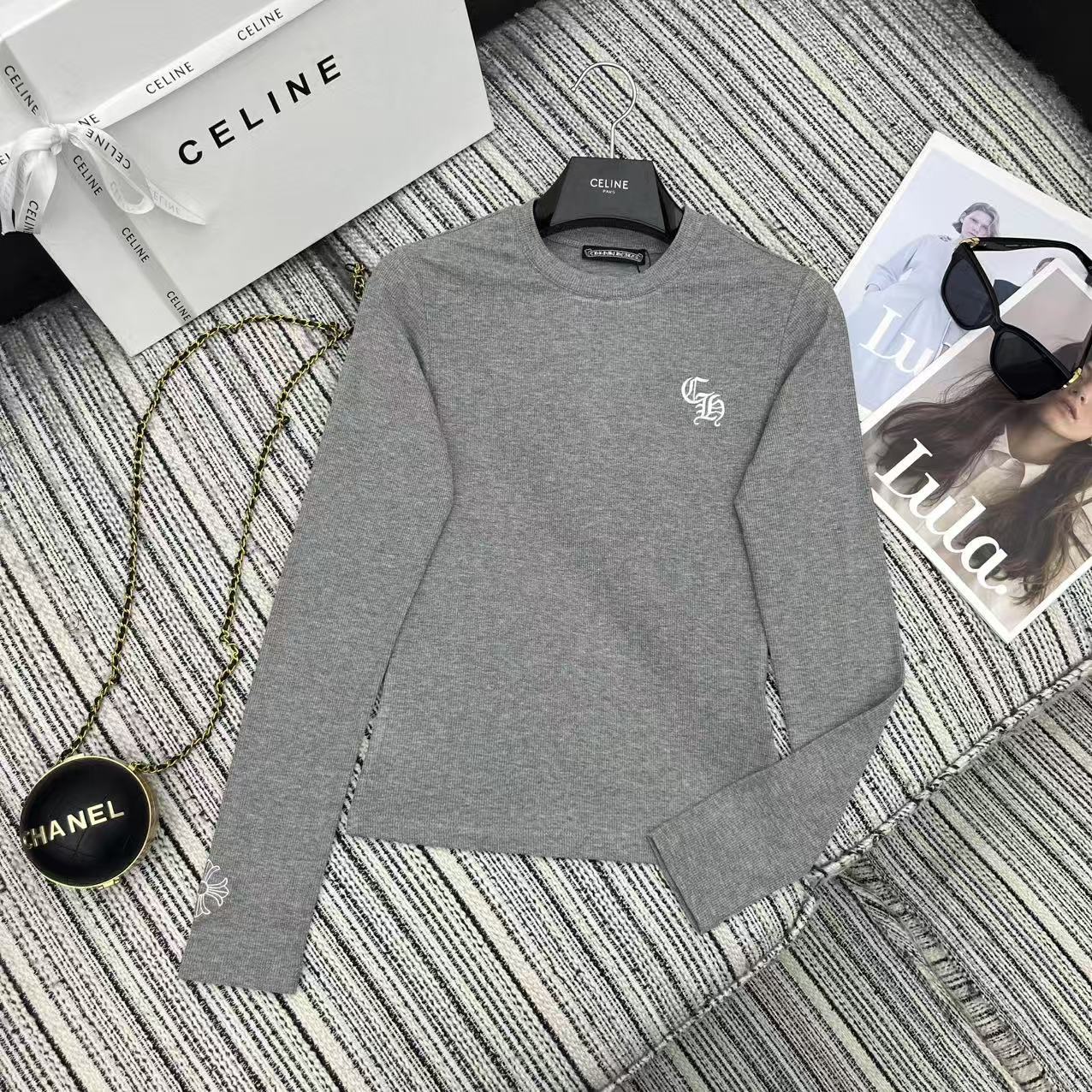 Chrome Hearts CH 크롬하츠 긴팔 티셔츠 의류