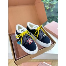 miumiu 미우미우 양모 스니커즈 신발
