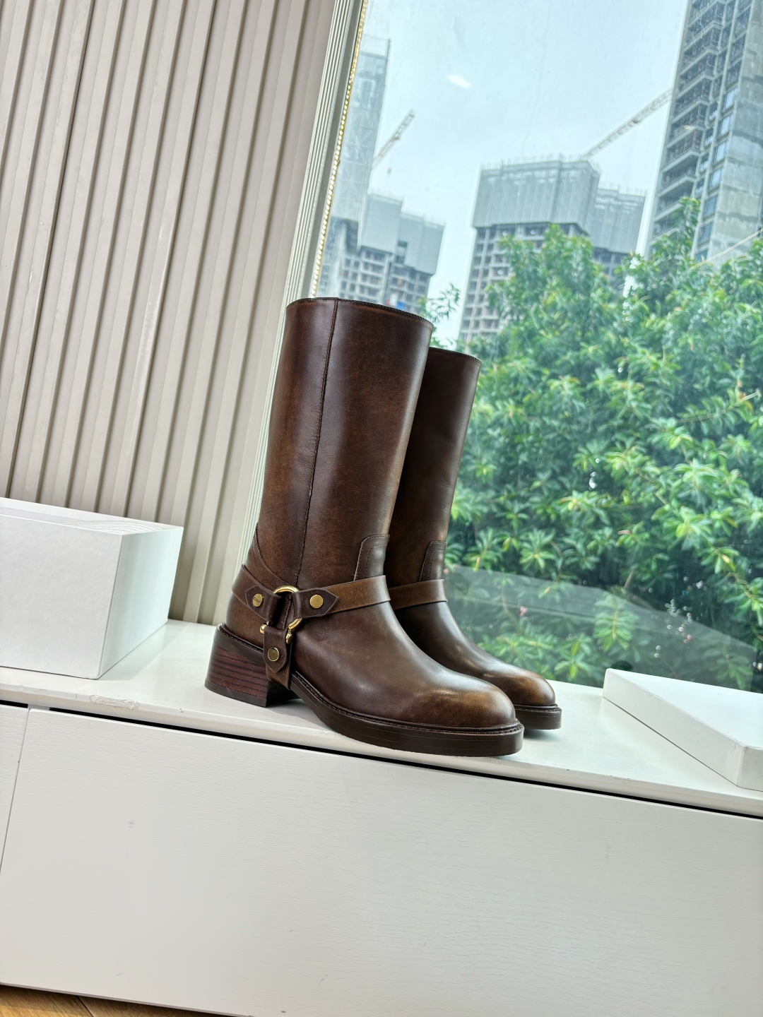 Chloe 끌로에 첼시 미들 부츠 신발