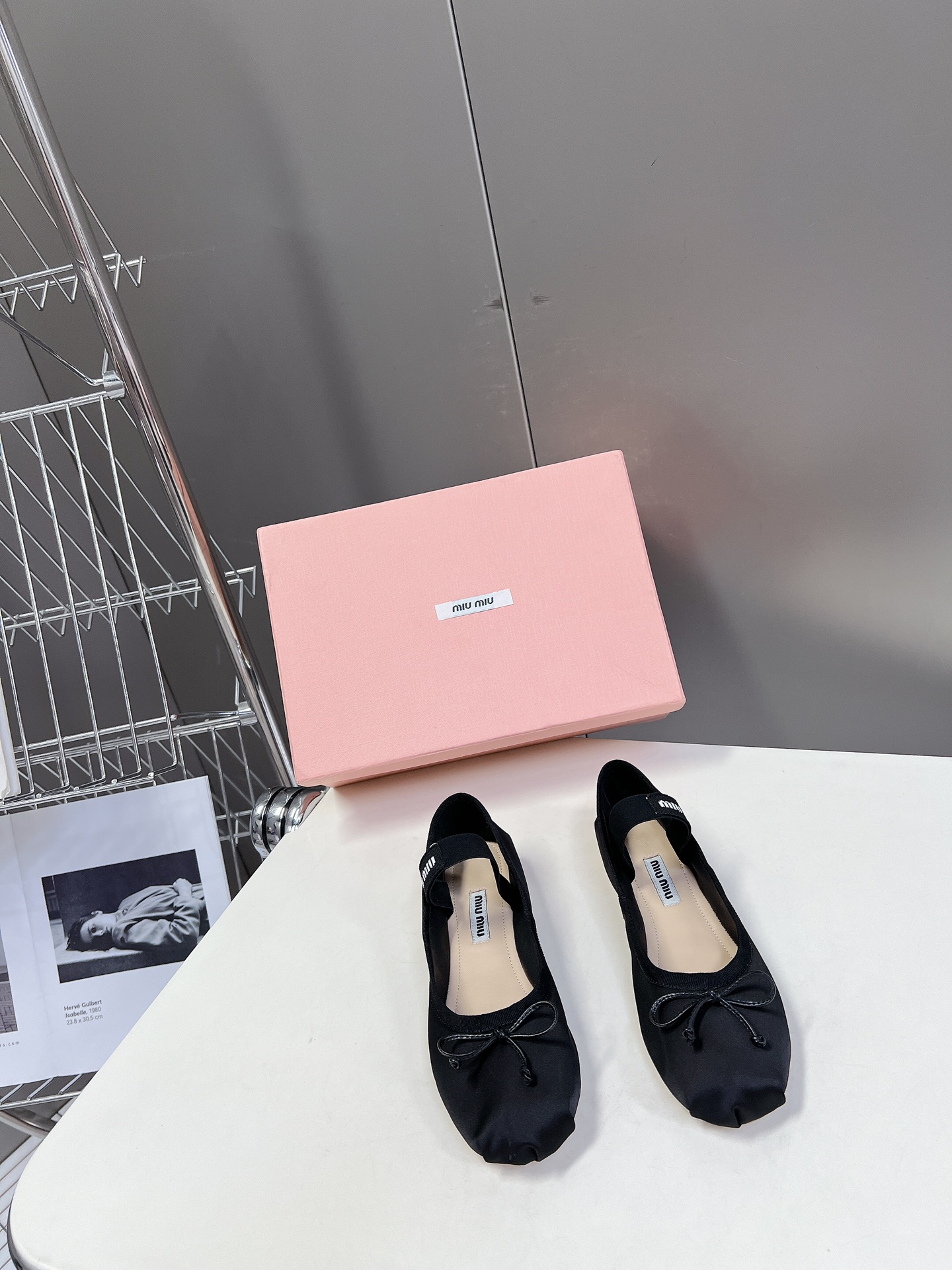 miumiu 미우미우 클래식 발레리나 플랫 슈즈 단화 신발