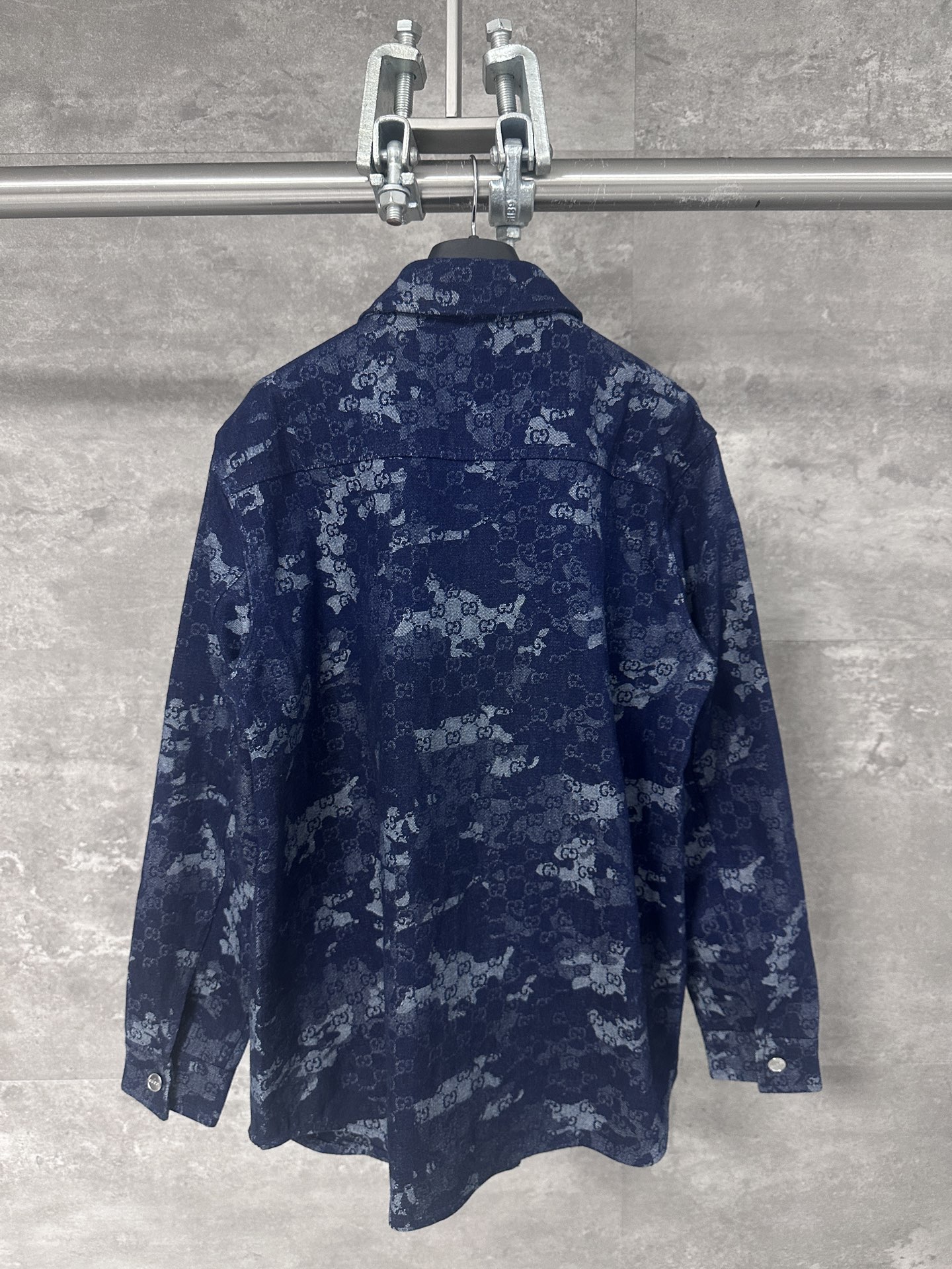Gucci 구찌 다크 패턴 더블 G 데님 셔츠 의류