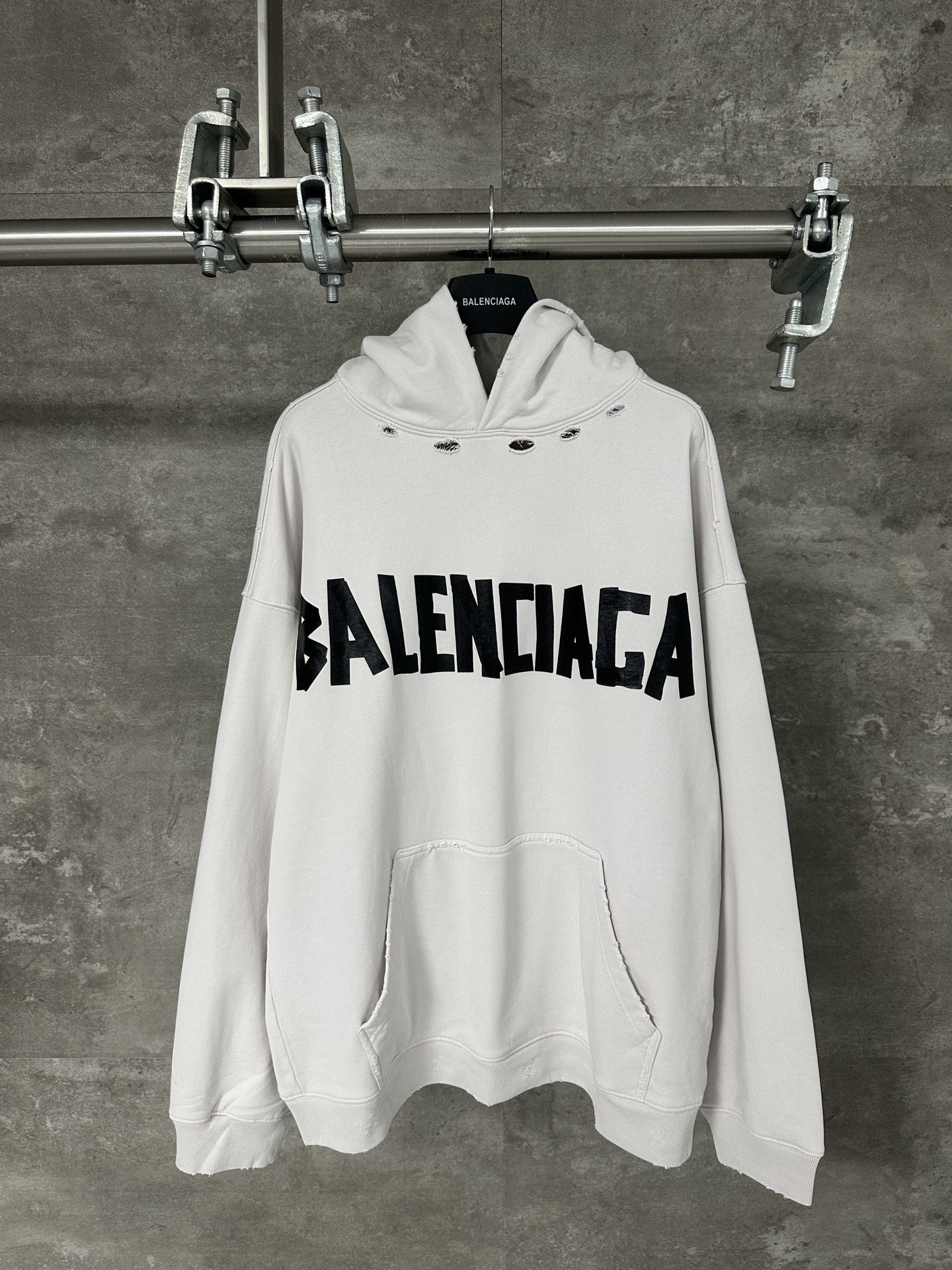 BALENCIAGA 발렌시아가 로고 후드티 의류