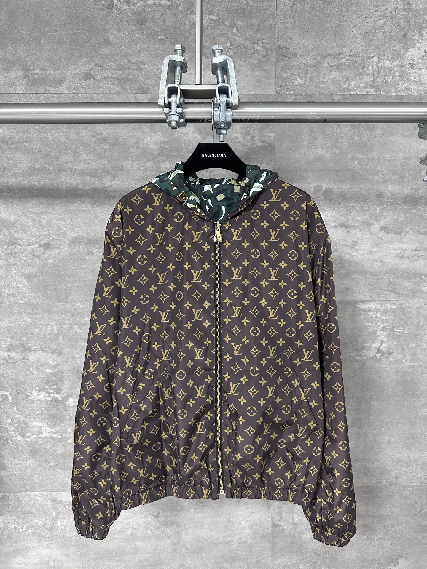 LV 루이비통 양면 리버서블 후드 자켓 아우터 의류