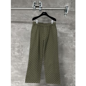 Gucci 구찌 더블 G 올오버 자카드 팬츠 바지 의류