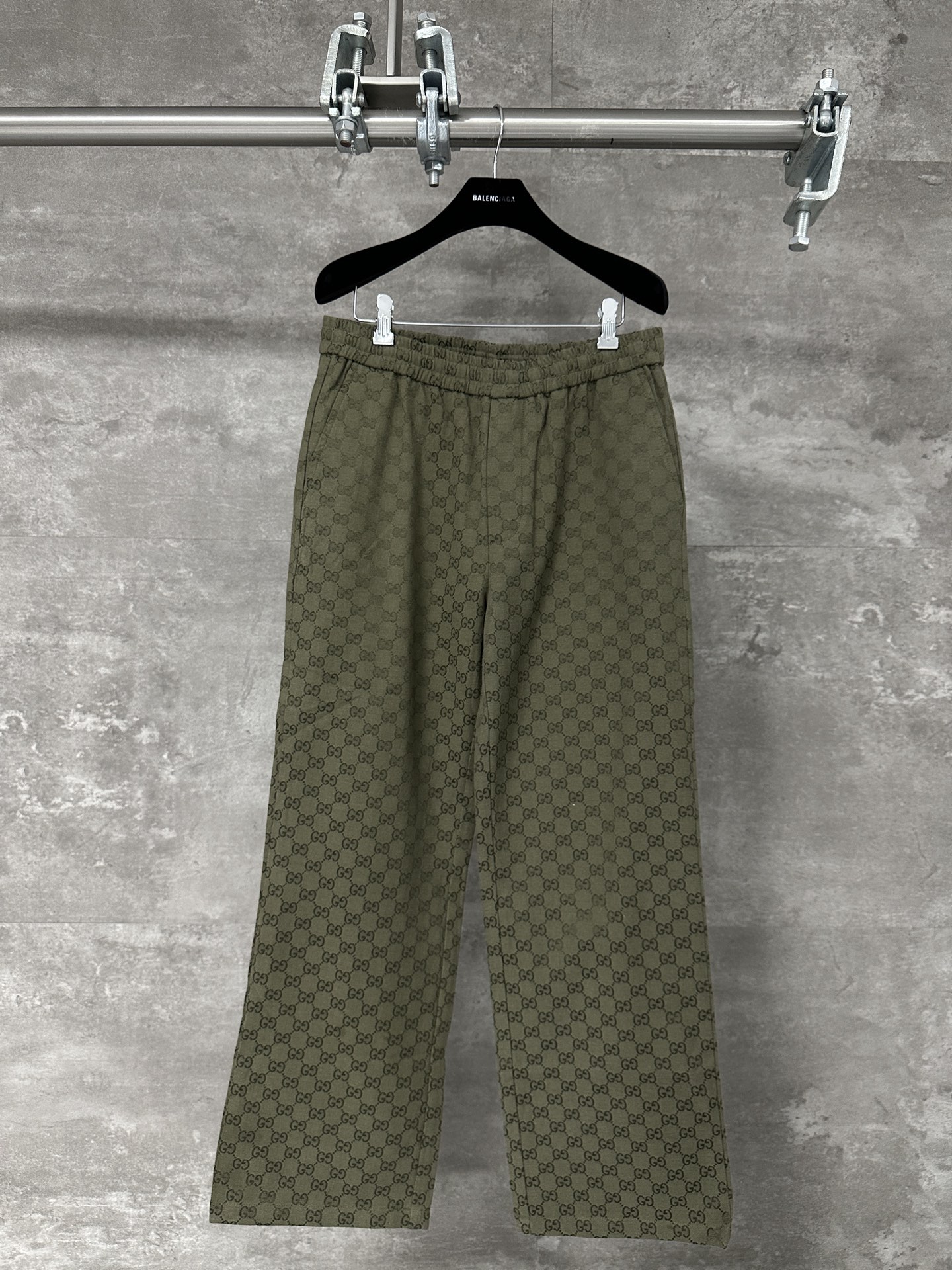 Gucci 구찌 더블 G 올오버 자카드 팬츠 바지 의류