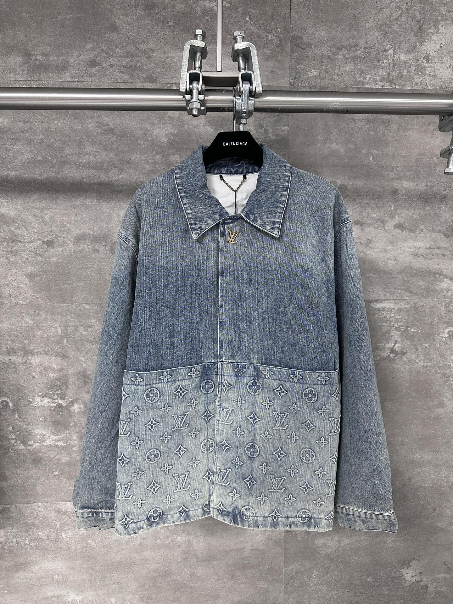 Louis Vuitton LV 루이비통 빈티지 워싱 캐주얼 데님 자켓 의류