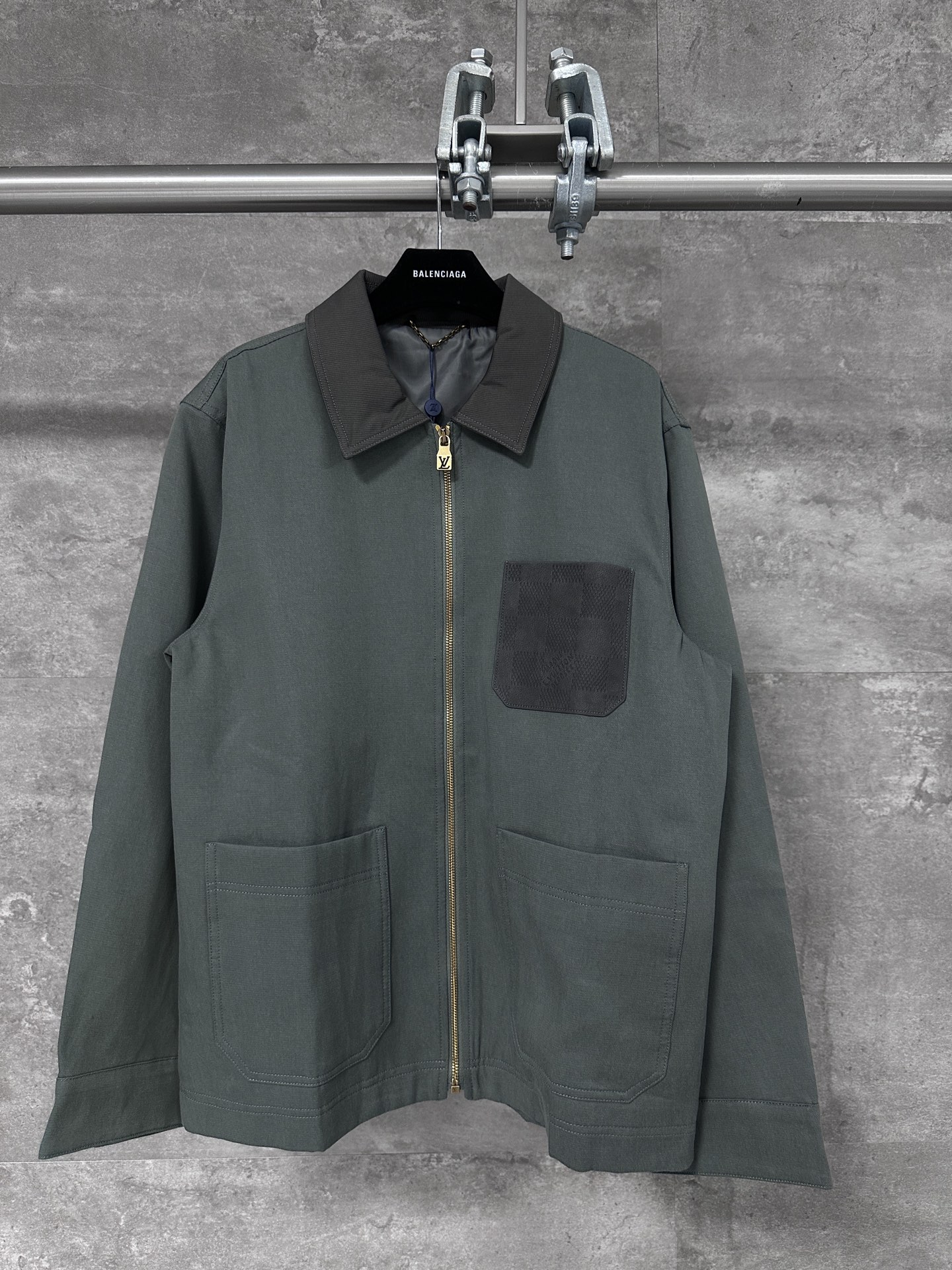 LV 루이비통 린넨 데님 워크 자켓 의류