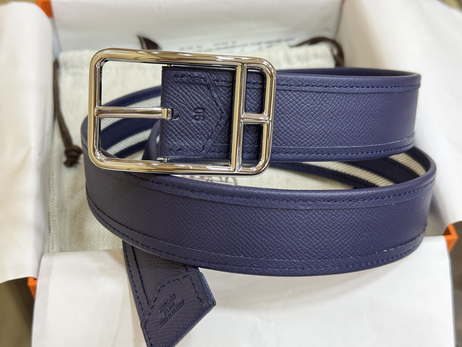 Hermes 에르메스 핀 버클 벨트