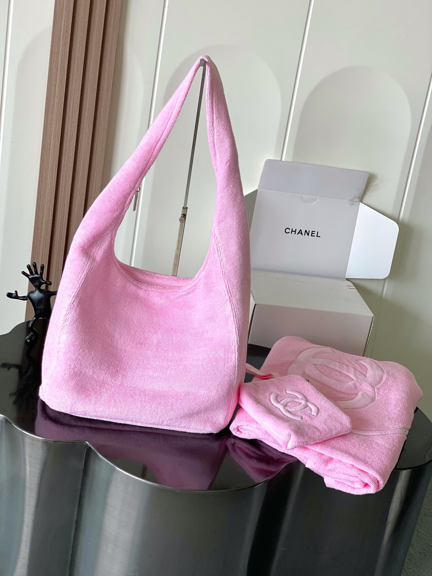 CHANEL 25 비치웨어 세트 가방