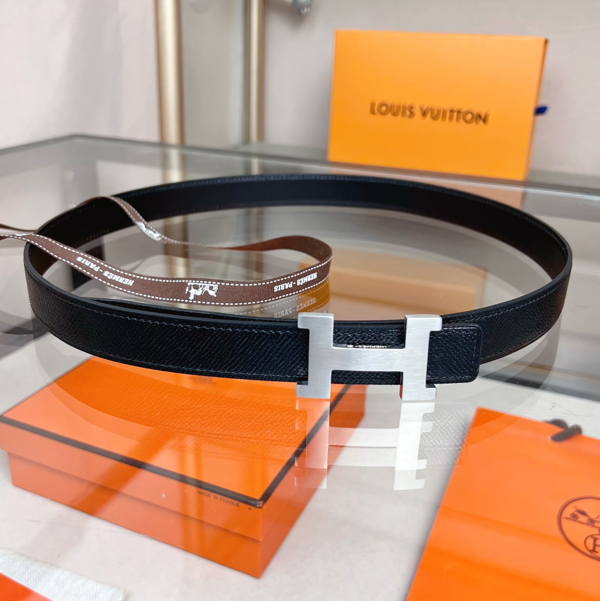 Hermes 에르메스 가죽 벨트