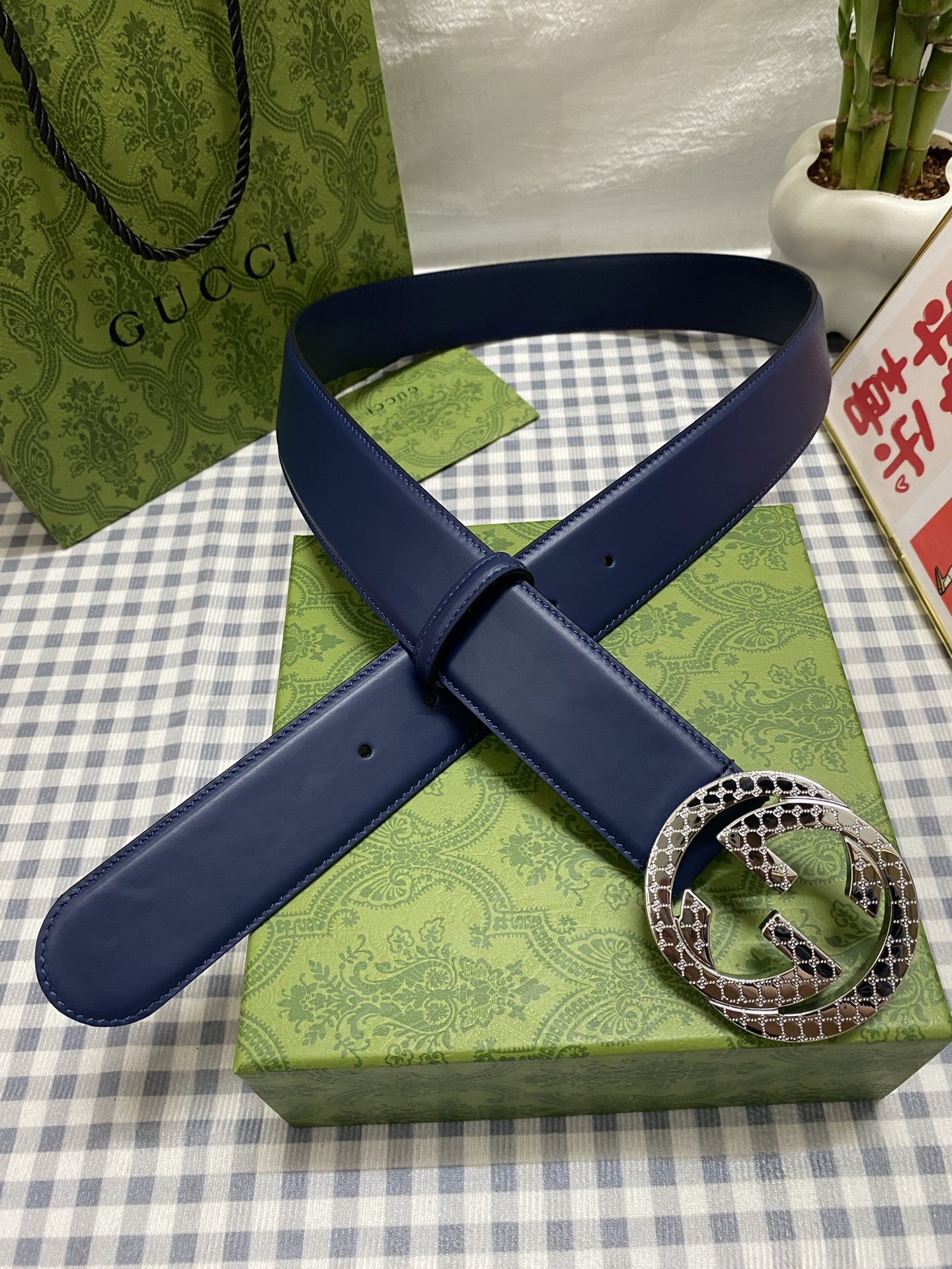 GUCCI 구찌 소가죽 벨트