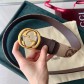 GUCCI 구찌 듀얼 G 버클 와이드 벨트