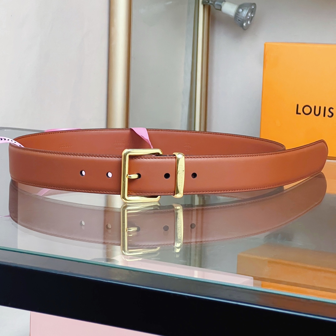 miumiu 미우미우 가죽 벨트